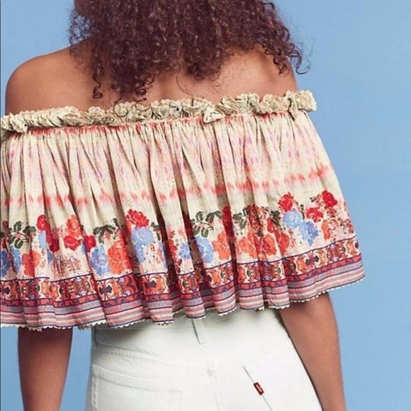 Anthropologie Bhanuni by Jyoti Villa Midi Top - Picture 3 of 8